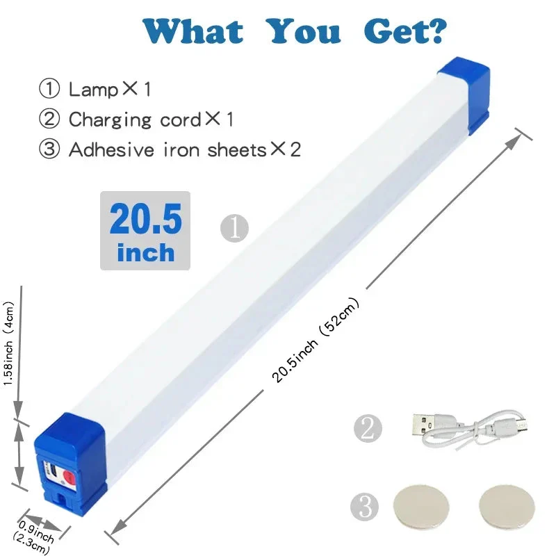 Magnetic LED Tube Light – Rechargeable - Image 8