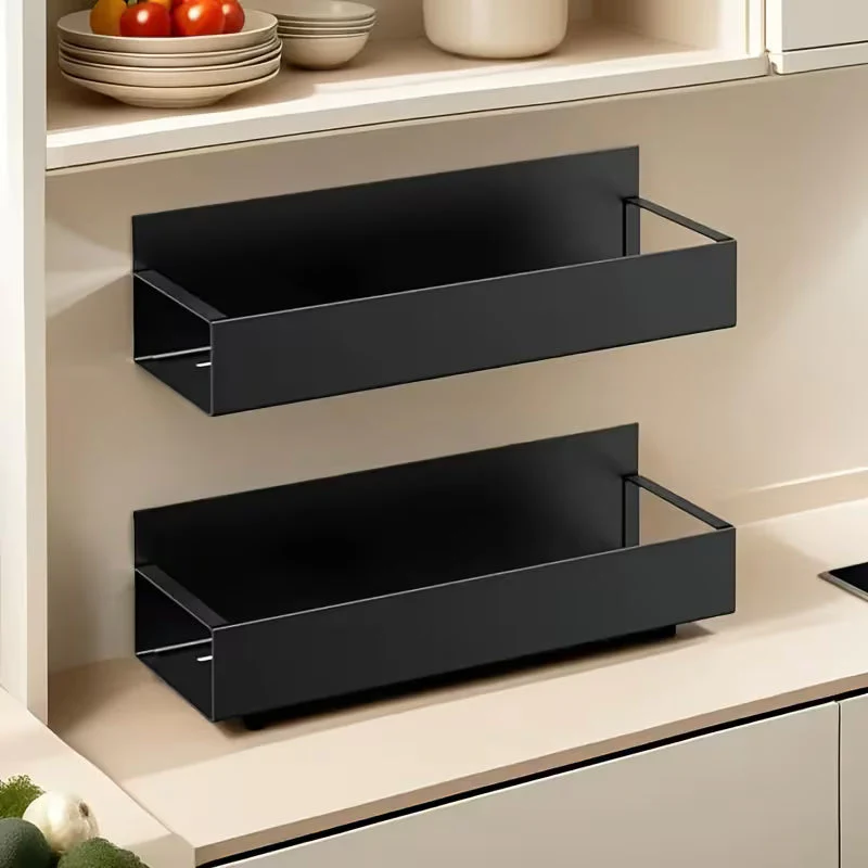 Magnetic Mount | Side Shelf No Drilling Needed | Compact Space Storage | MagniShelf - Image 3