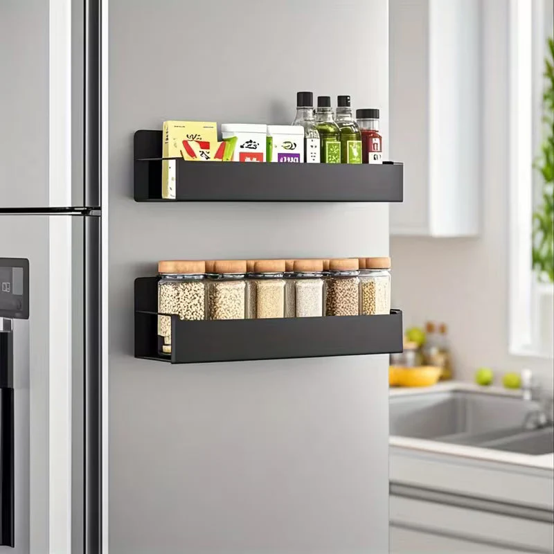 Magnetic Mount | Side Shelf No Drilling Needed | Compact Space Storage | MagniShelf - Image 5