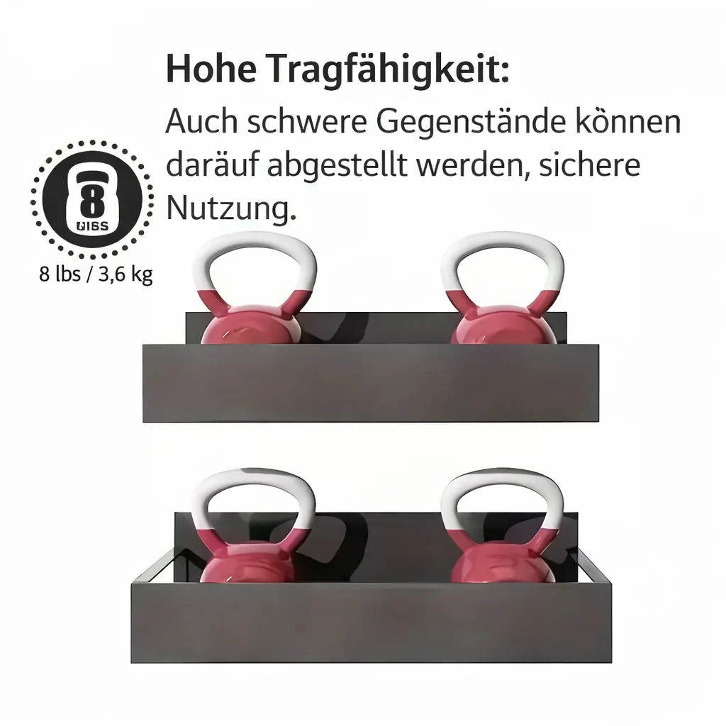 Magnetic Mount | Side Shelf No Drilling Needed | Compact Space Storage | MagniShelf - Image 6