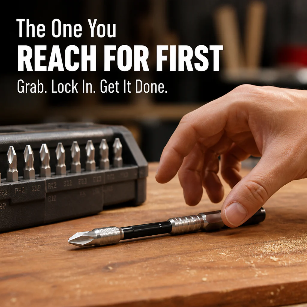 MagnoGrip™ Magnetic Screwdriver Bit Set — Lock Every Screw Instantly for Flawless, Frustration-Free Projects - Image 5