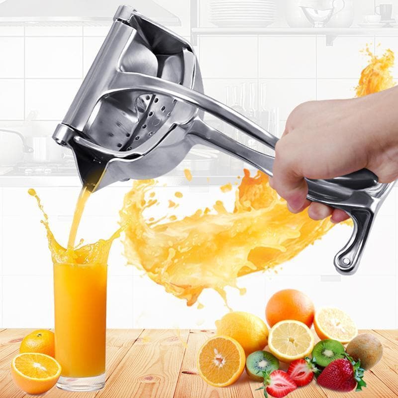 Manual Fruit Juicer | Stainless Steel Citrus Press | Non-Slip Lever Grip | PureSqueeze - Image 10