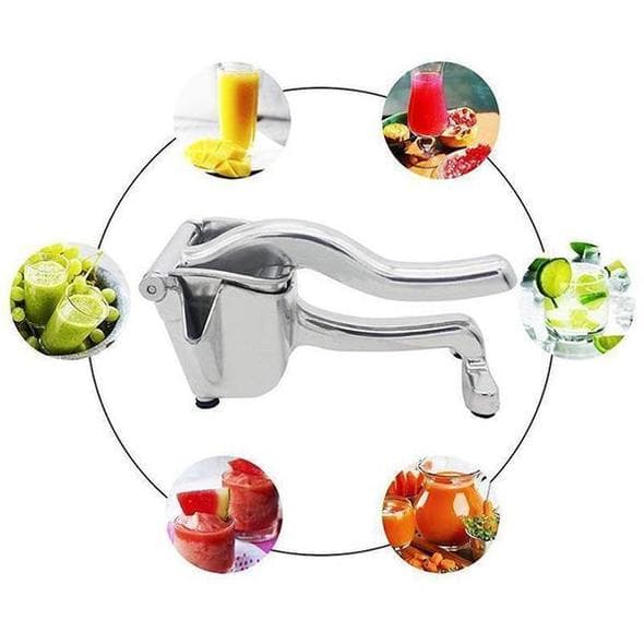 Manual Fruit Juicer | Stainless Steel Citrus Press | Non-Slip Lever Grip | PureSqueeze - Image 4