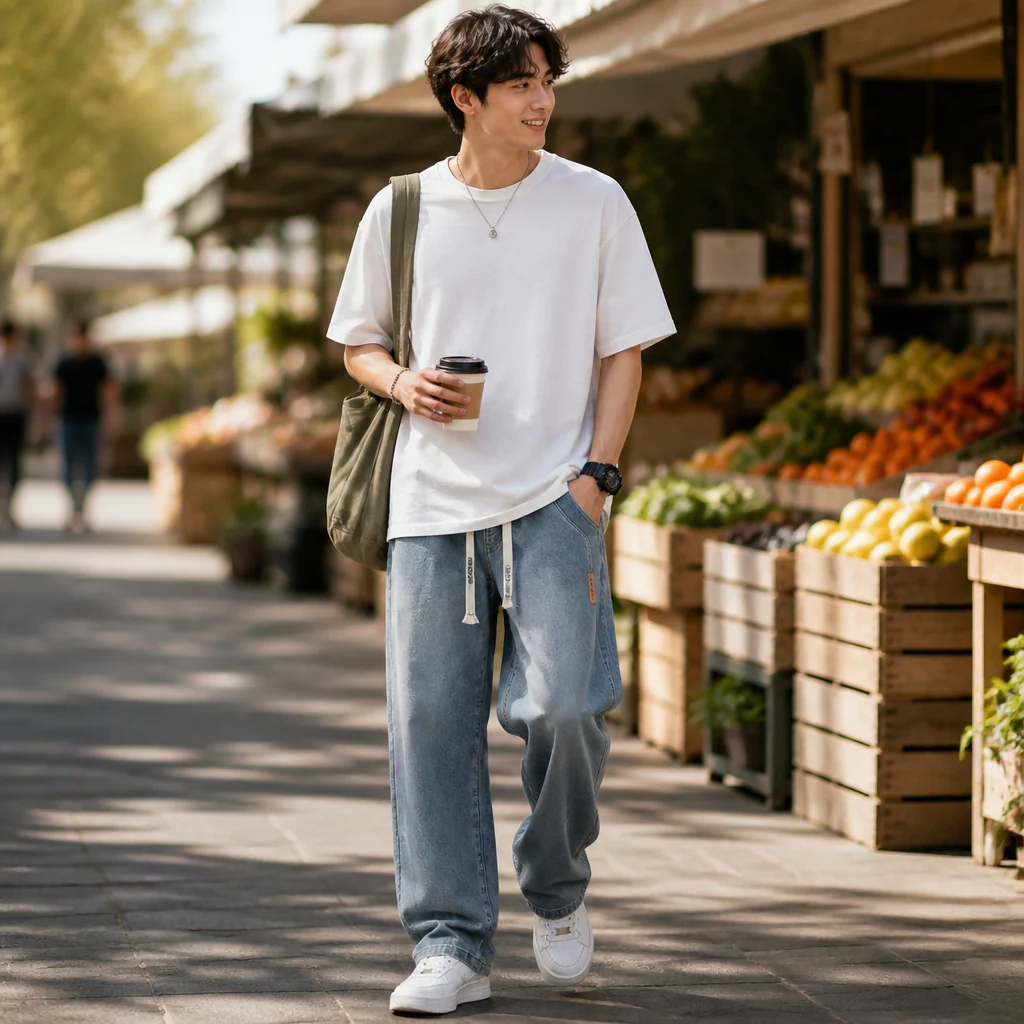 Marvelon™ Loose Straight Jeans — Unlock All-Day Cool Confidence and Effortless Style - Image 2
