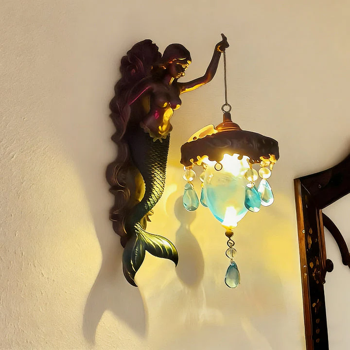 Mermaid-Themed Wall Lamp - Image 4
