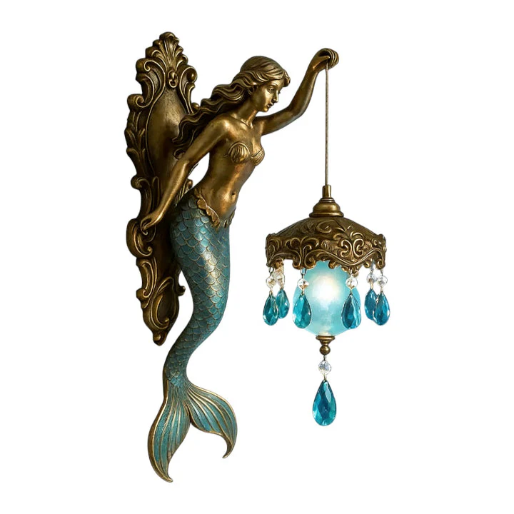 Mermaid-Themed Wall Lamp - Image 5