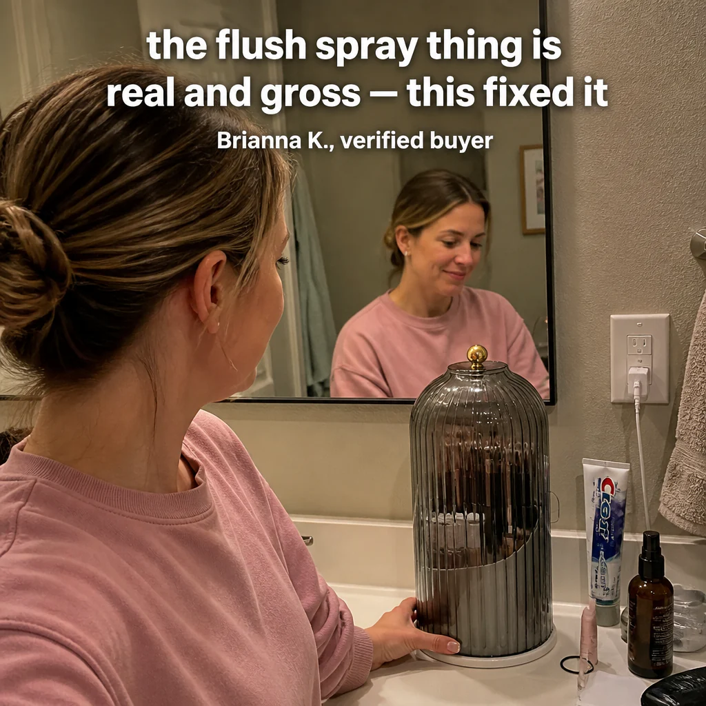 MetroLux™ Brush & Beyond Organizer — Transform Bathroom Chaos into Fresh, Clutter-Free Calm - Image 5