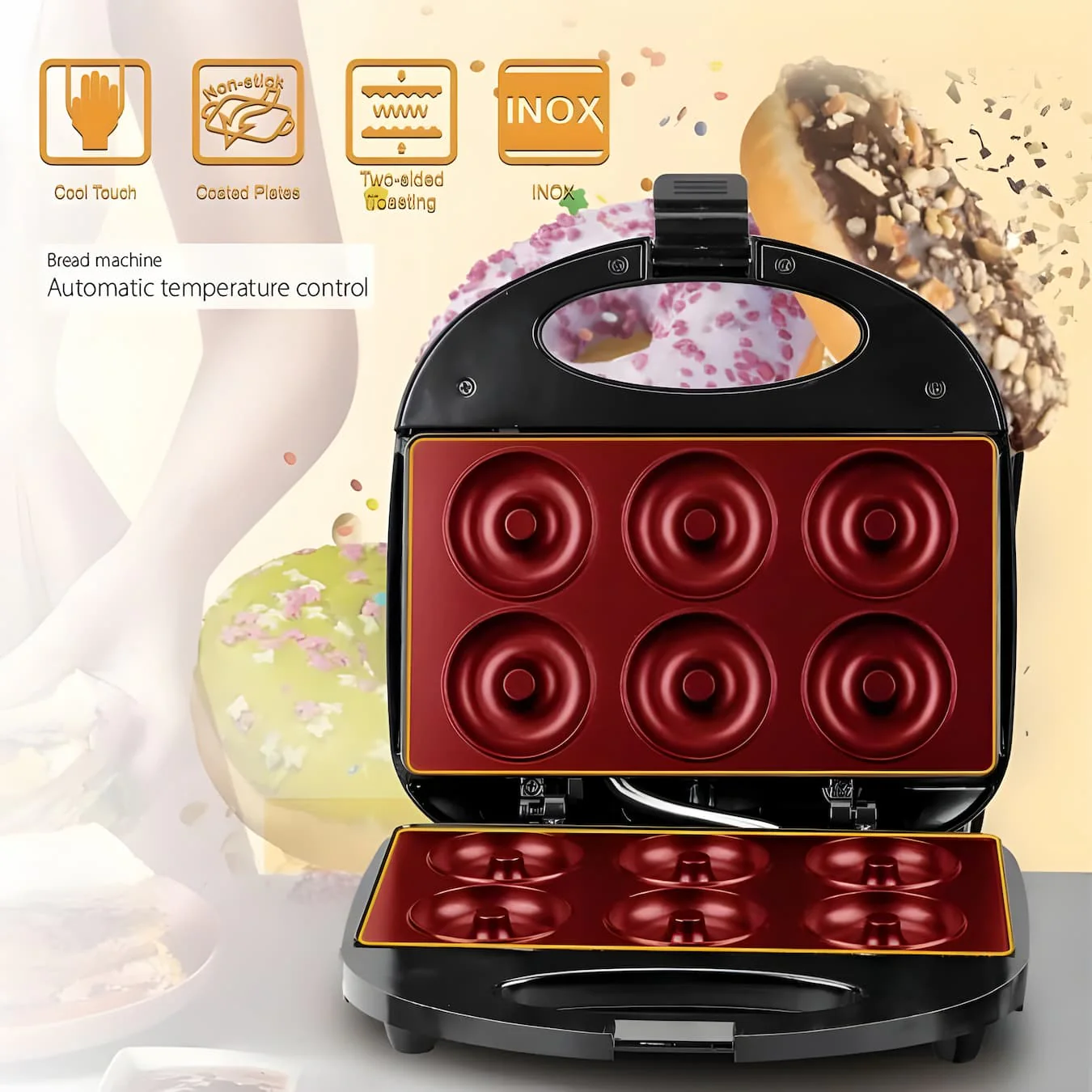 Mini Donut Maker for Irresistible Treats – Easy and Fun to Use - Image 6