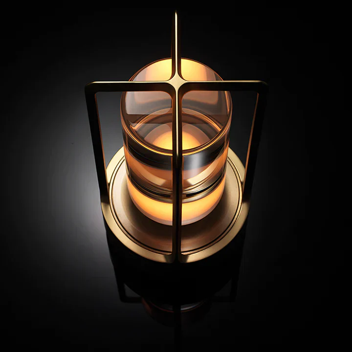 Lumiere Lantern Cordless Crystal Table Lamp - Image 9