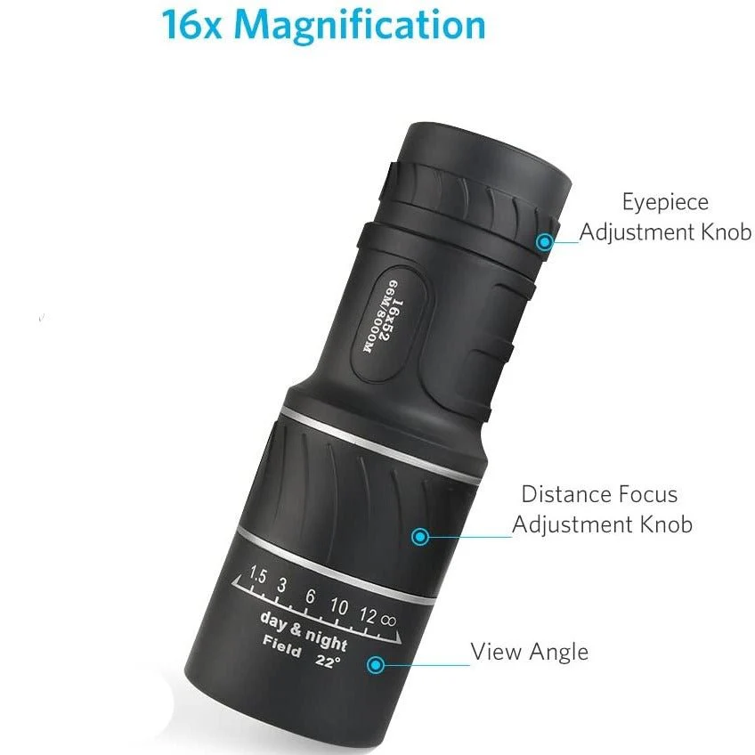 Monocular | Zoom Scope | Weather Resistant | Pocket Telescope - Image 7