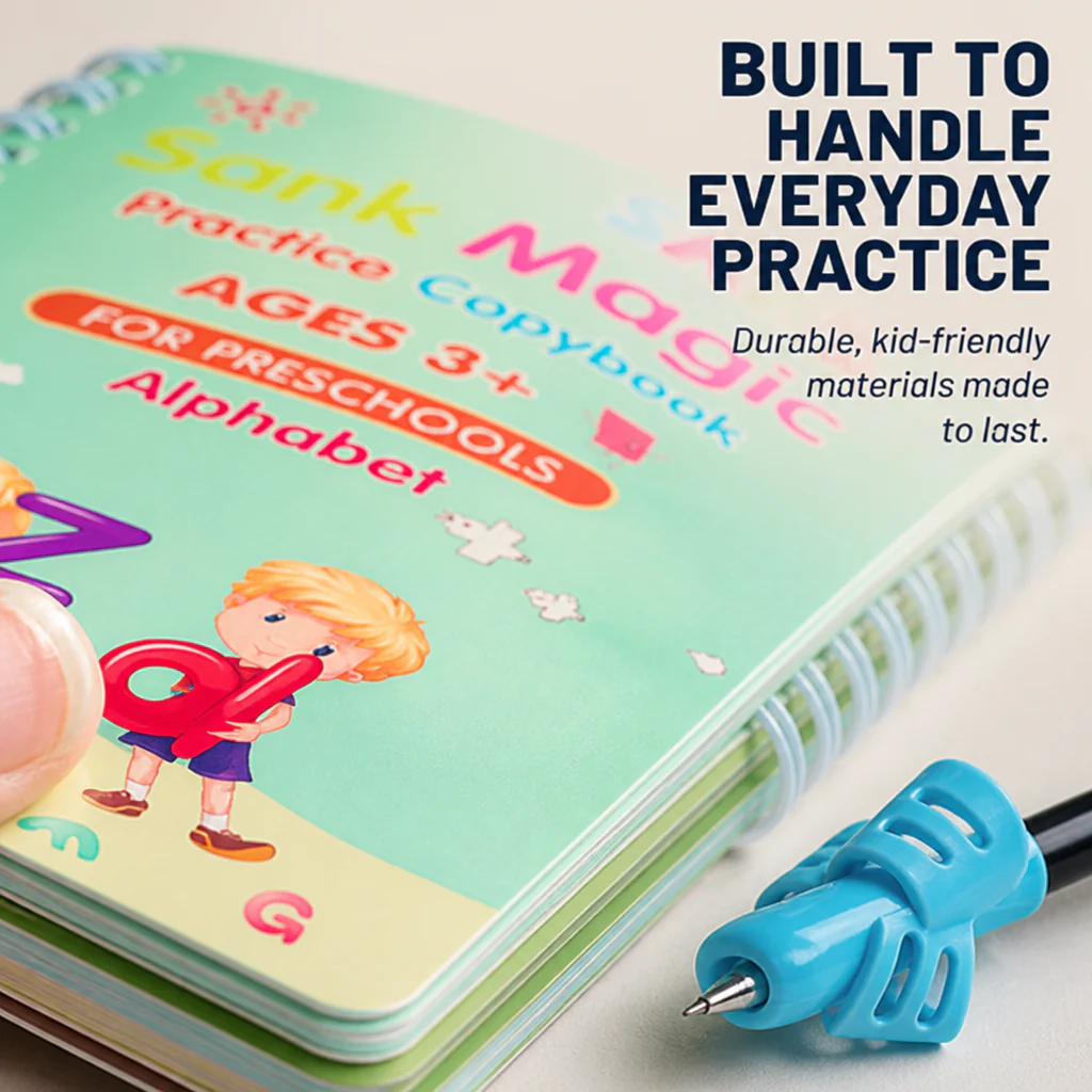 PenCraft Magic™ — Guide Messy Letters Into Neat, Confident Handwriting Kids Practice on Their Own - Image 5