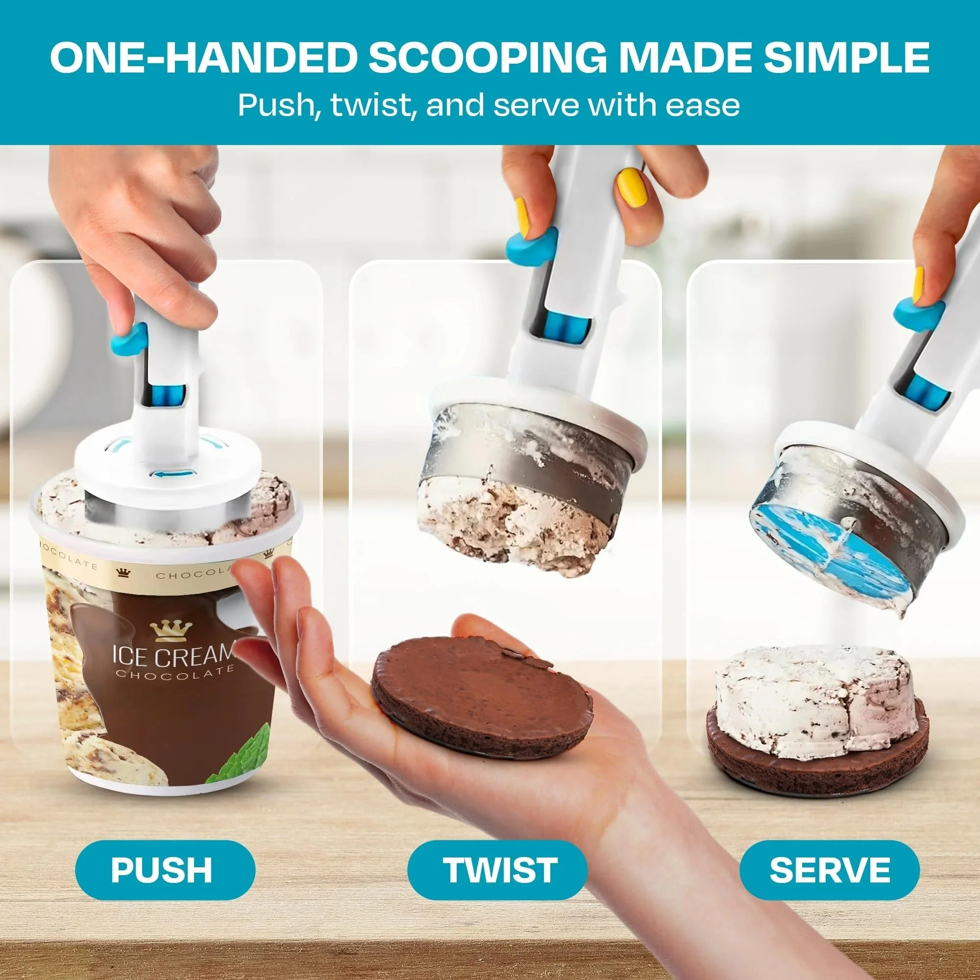 Perfectly Portion Ice Cream Sandwiches for Mess-Free Enjoyment - Image 4