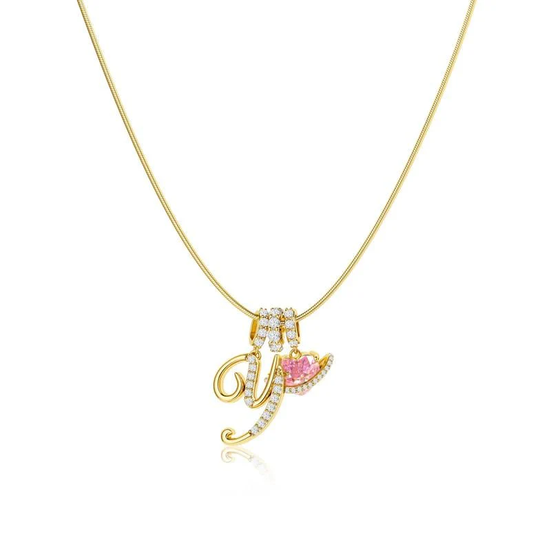 Personalized Initial Necklace – Add Style and Confidence - Image 56