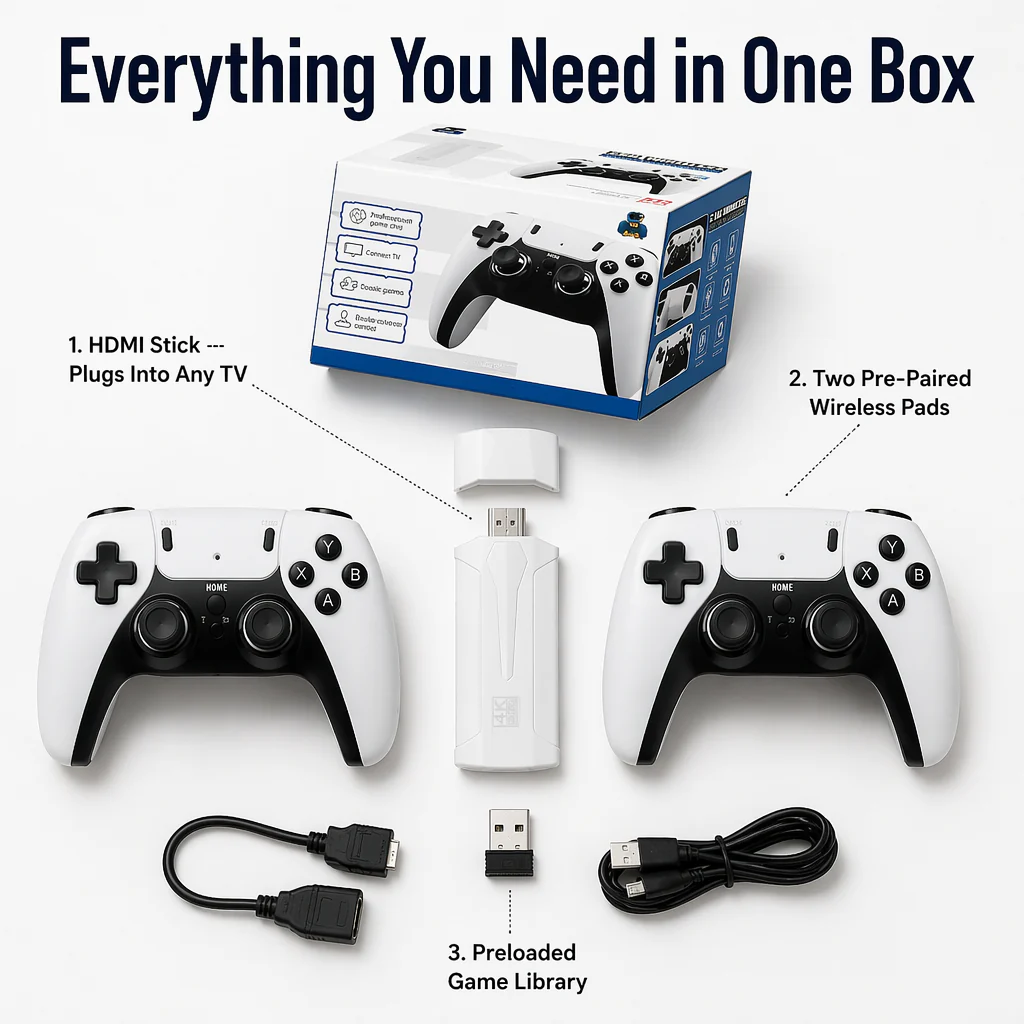 NovaArcade™ — Plug In, Pair Up, and Battle Through Thousands of Retro Classics - Image 4