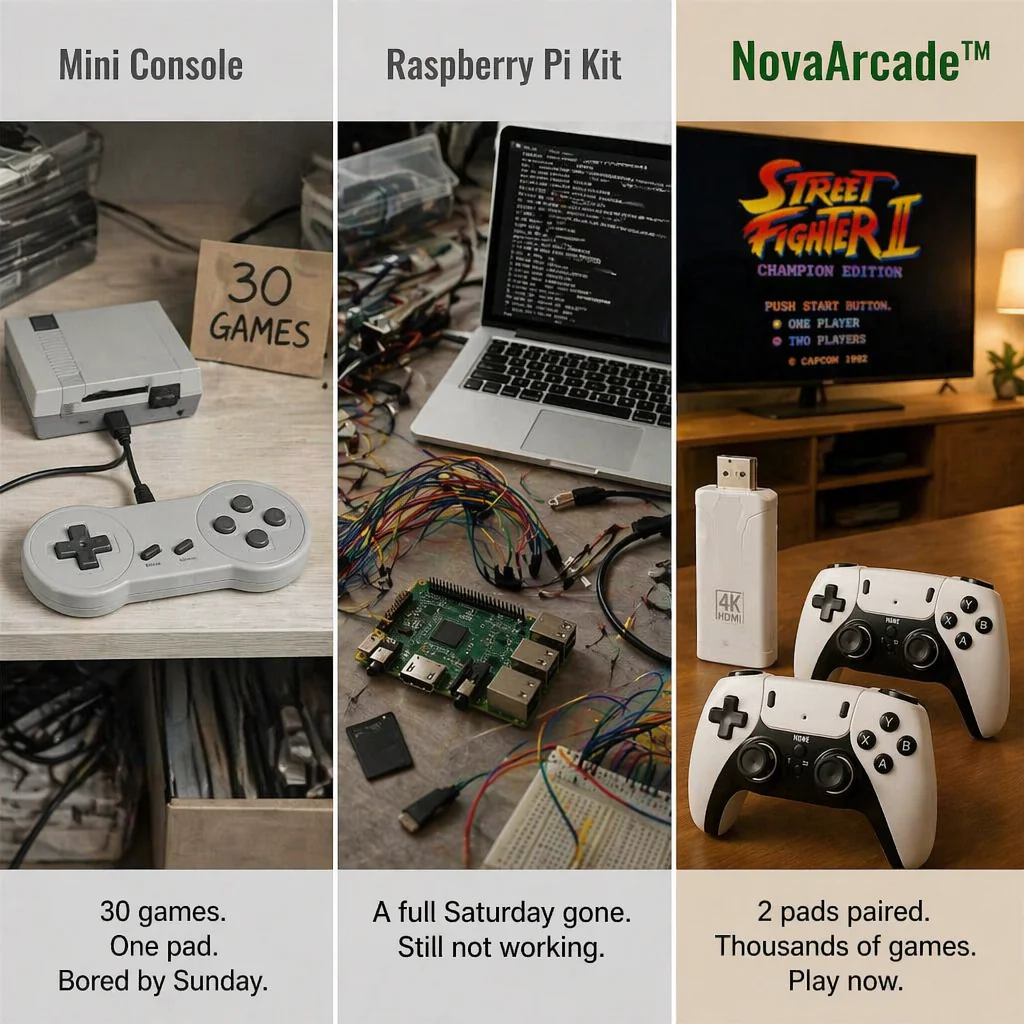 NovaArcade™ — Plug In, Pair Up, and Battle Through Thousands of Retro Classics - Image 6
