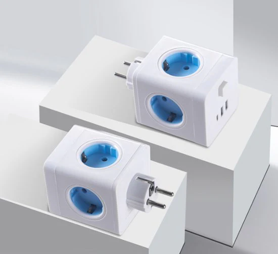 Power Cube Extension with 4 Outlets and USB Charging Ports - Image 5