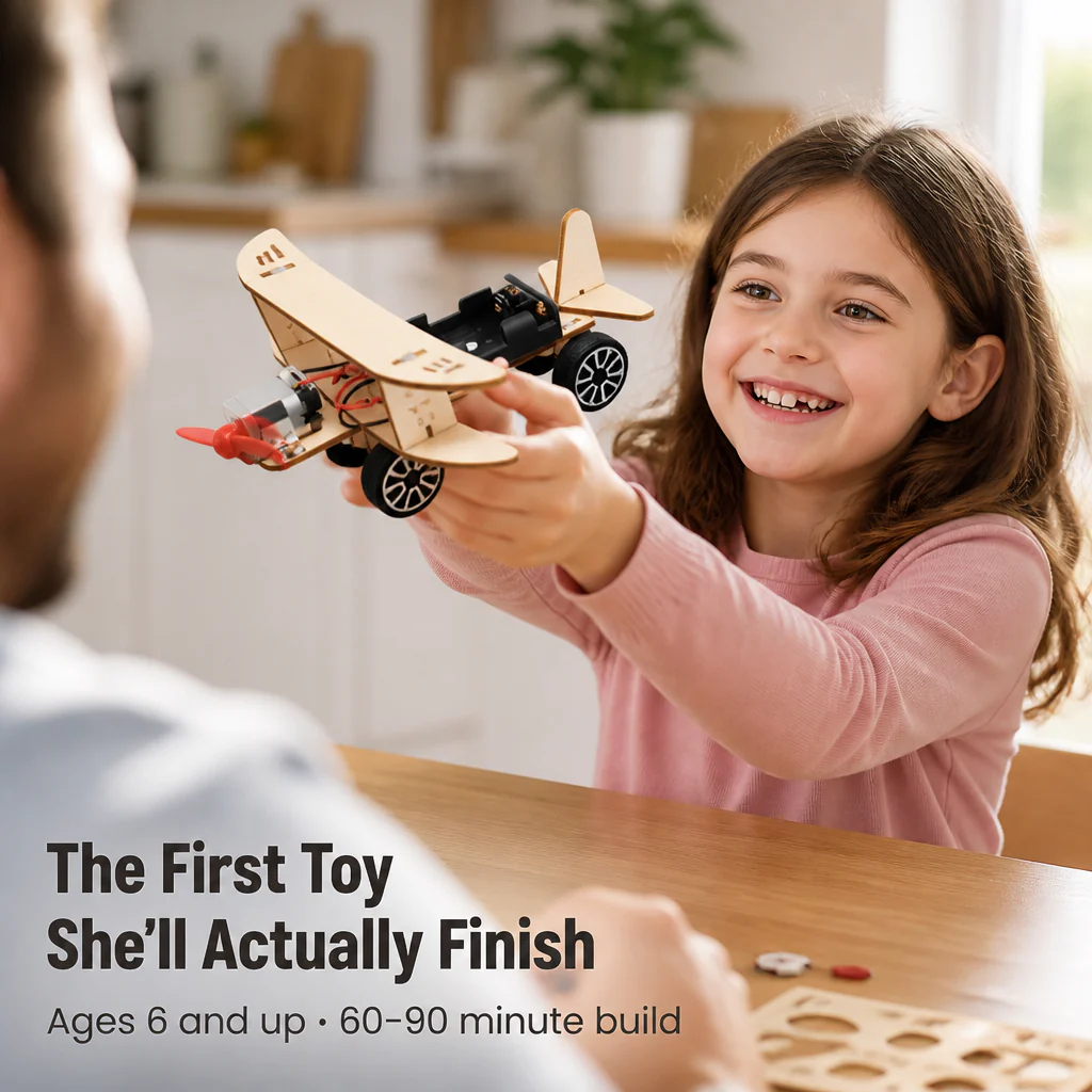 TinkerCraft™ — Build Real Working Wooden Machines That Pull Kids Off Screens - Image 5