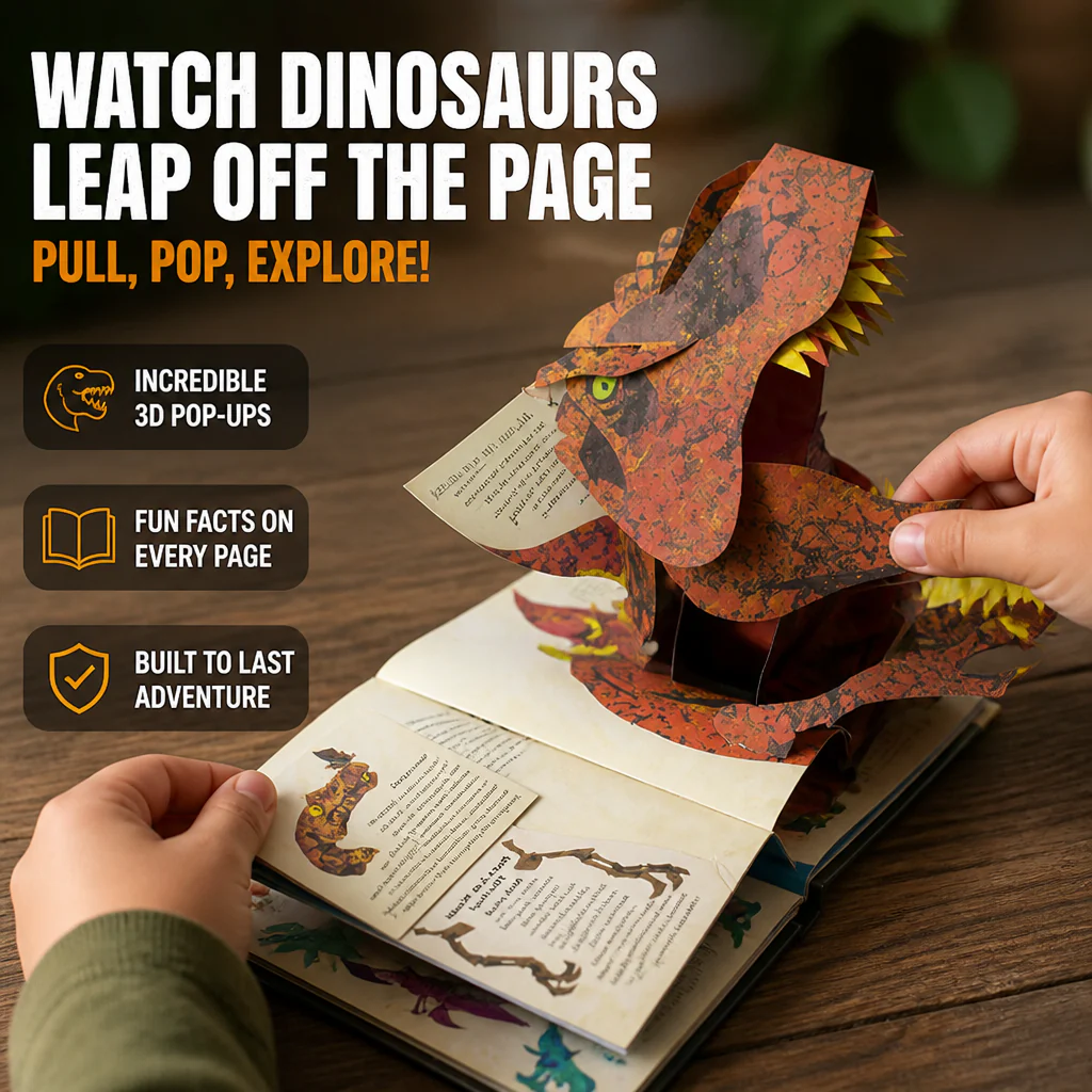 PrehistoRise™ — Watch Dinosaurs Leap Off the Page & Hold Their Attention for Real - Image 4