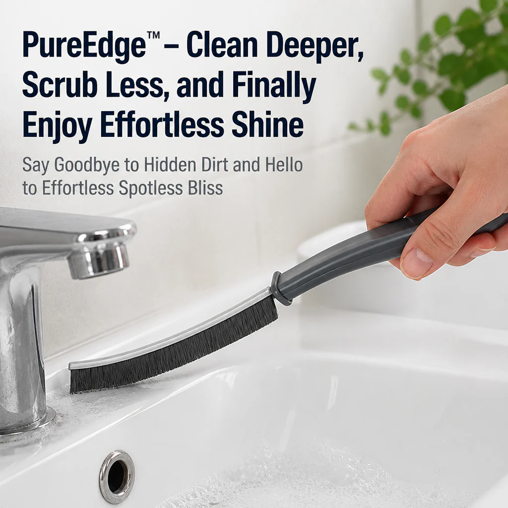 PureEdge™ — Clean Deeper, Scrub Less, and Finally Enjoy Effortless Shine