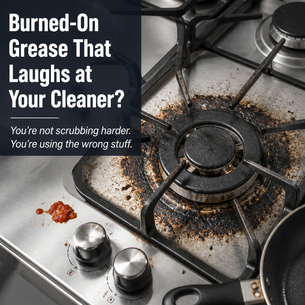 PureSheen™ — Lift Burned-On Grease and Tub Stains in Two Minutes Flat - Image 2