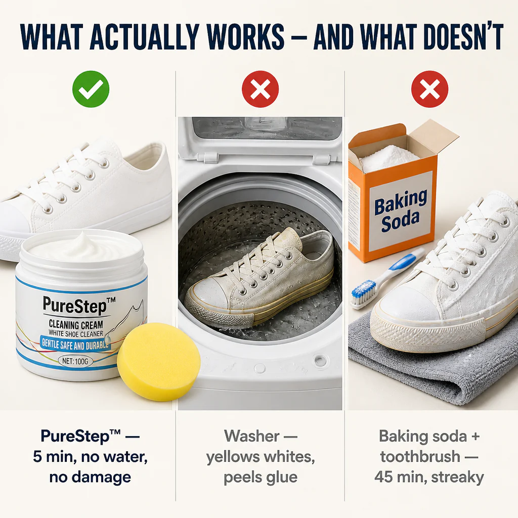 PureStep™ — Lift Dingy Yellow Stains & Restore White Sneakers in 5 Minutes - Image 5