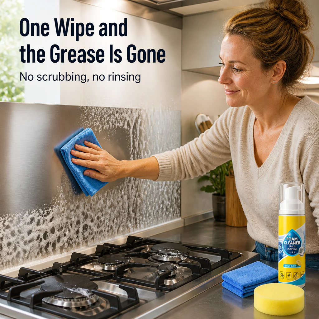 FoamLift™ — Spray, Wait 30 Seconds & Wipe Grease Off Any Surface - Image 5