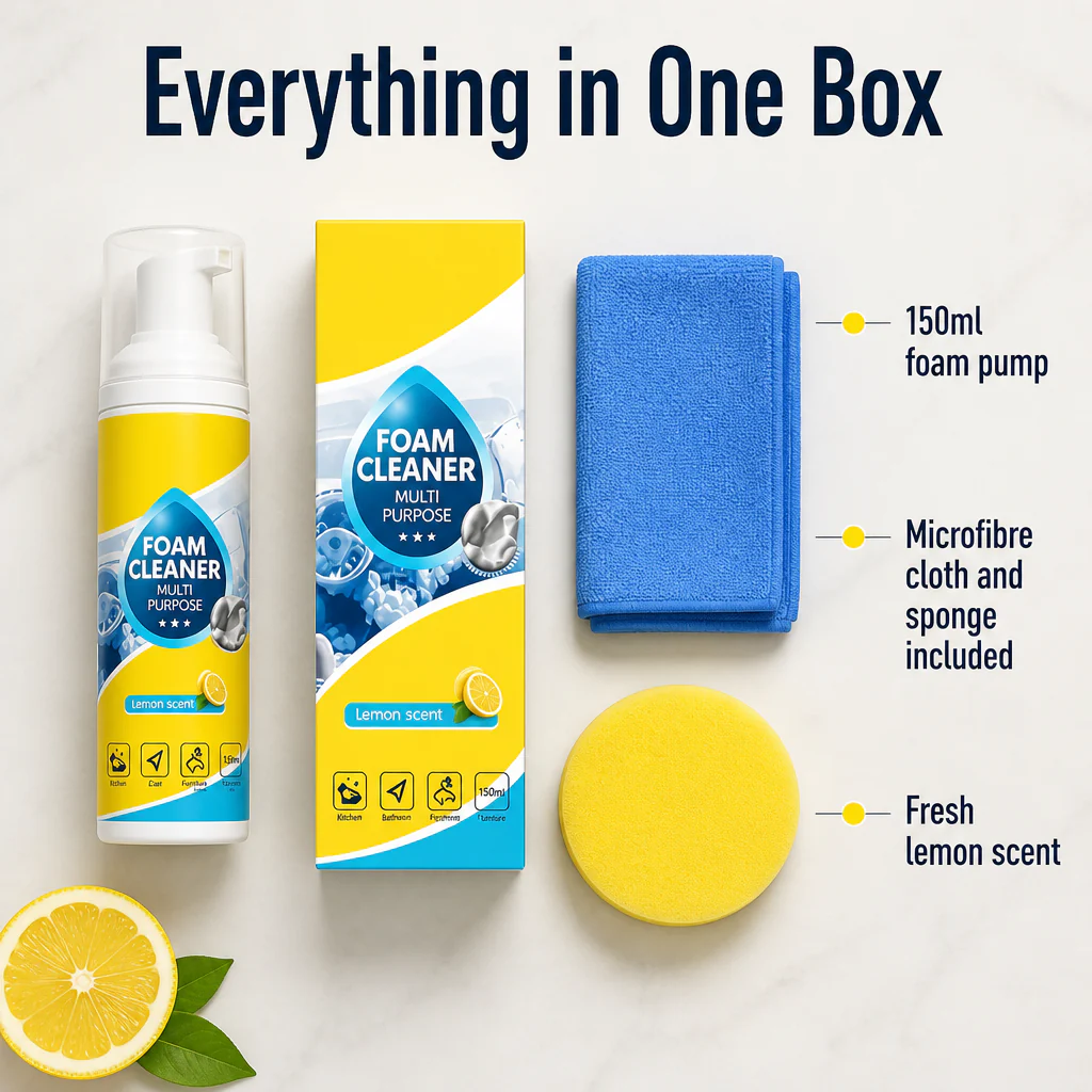 FoamLift™ — Spray, Wait 30 Seconds & Wipe Grease Off Any Surface - Image 7