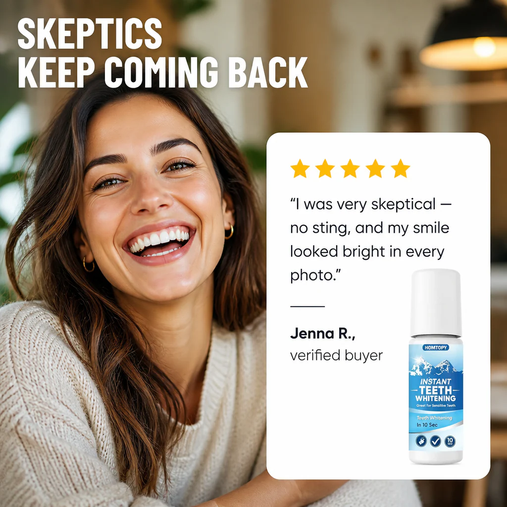 PureWhitePulse™ — Paint On a Whiter Smile in 10 Seconds, Zero Sensitivity - Image 7
