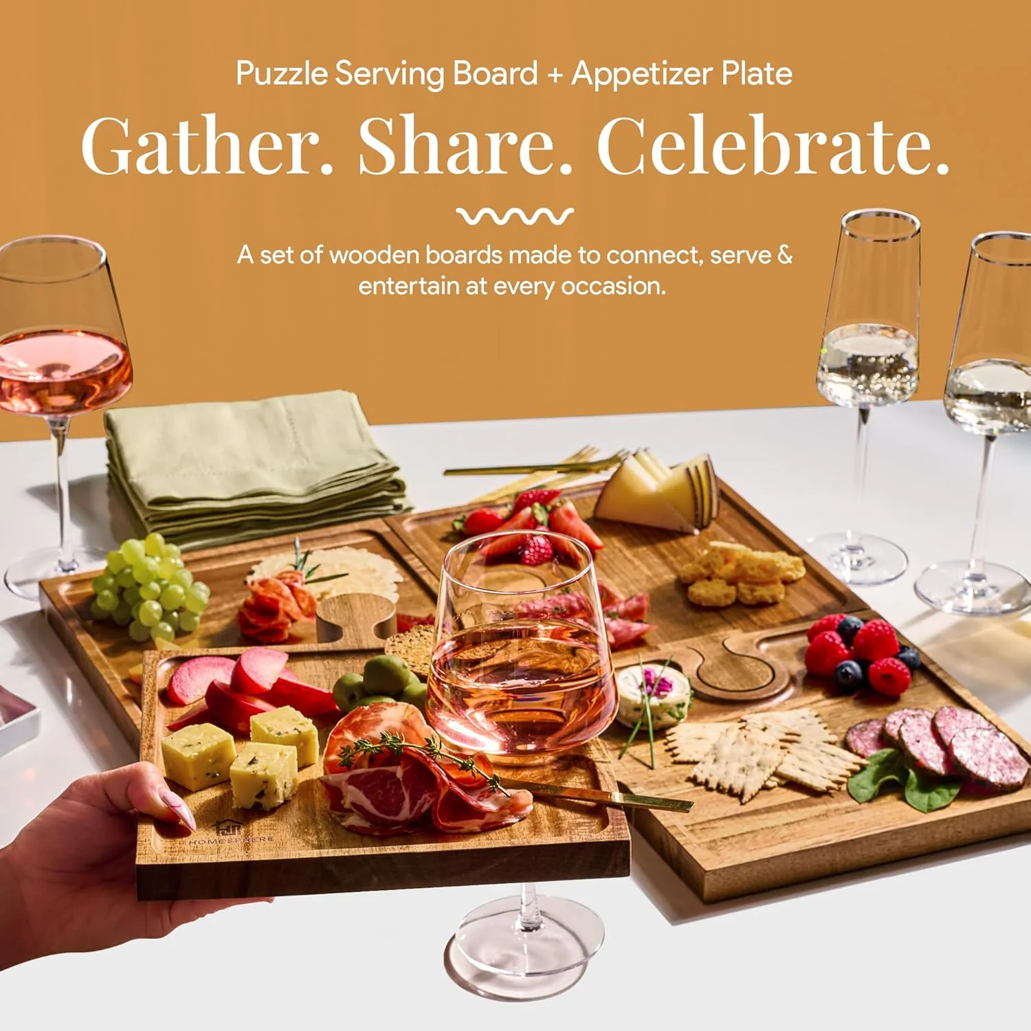 Puzzle Serving Tray – Connects Guests for Stylish and Memorable Moments - Image 7