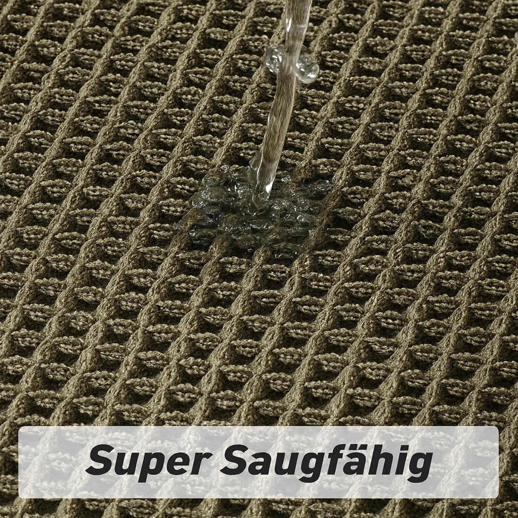 Quick-Absorbent Bath Mat for Instant Water Absorption