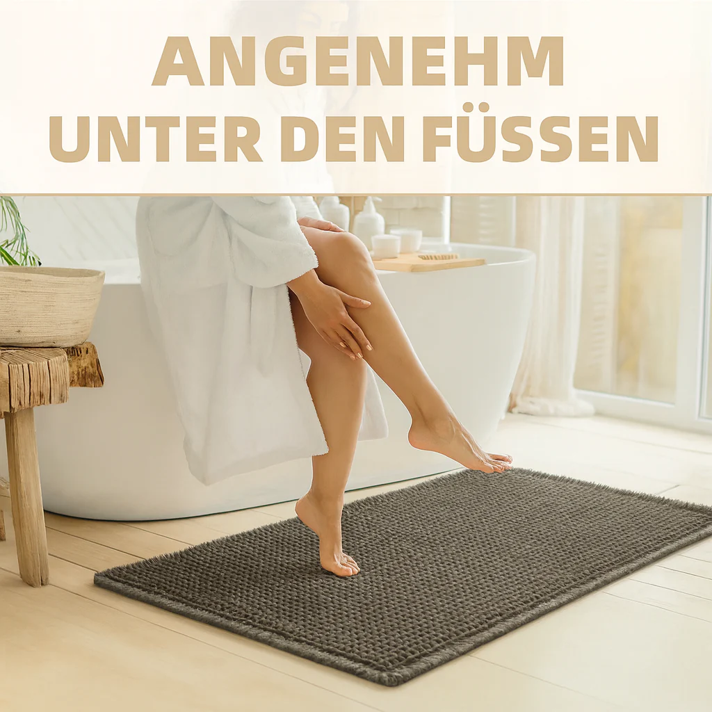 Quick-Absorbent Bath Mat for Instant Water Absorption - Image 6