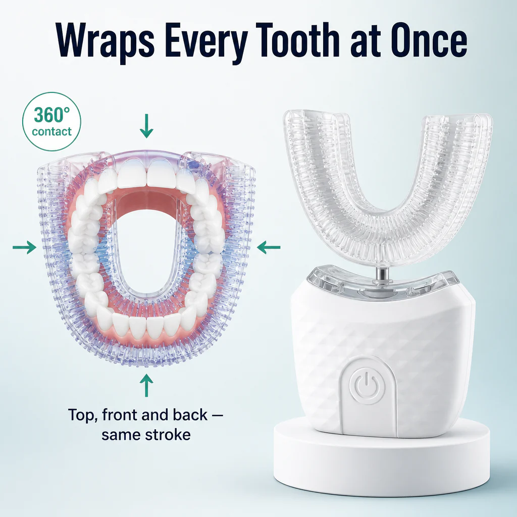 RadiancePulse™ — Clean Every Tooth Hands-Free in 45 Seconds Flat - Image 3
