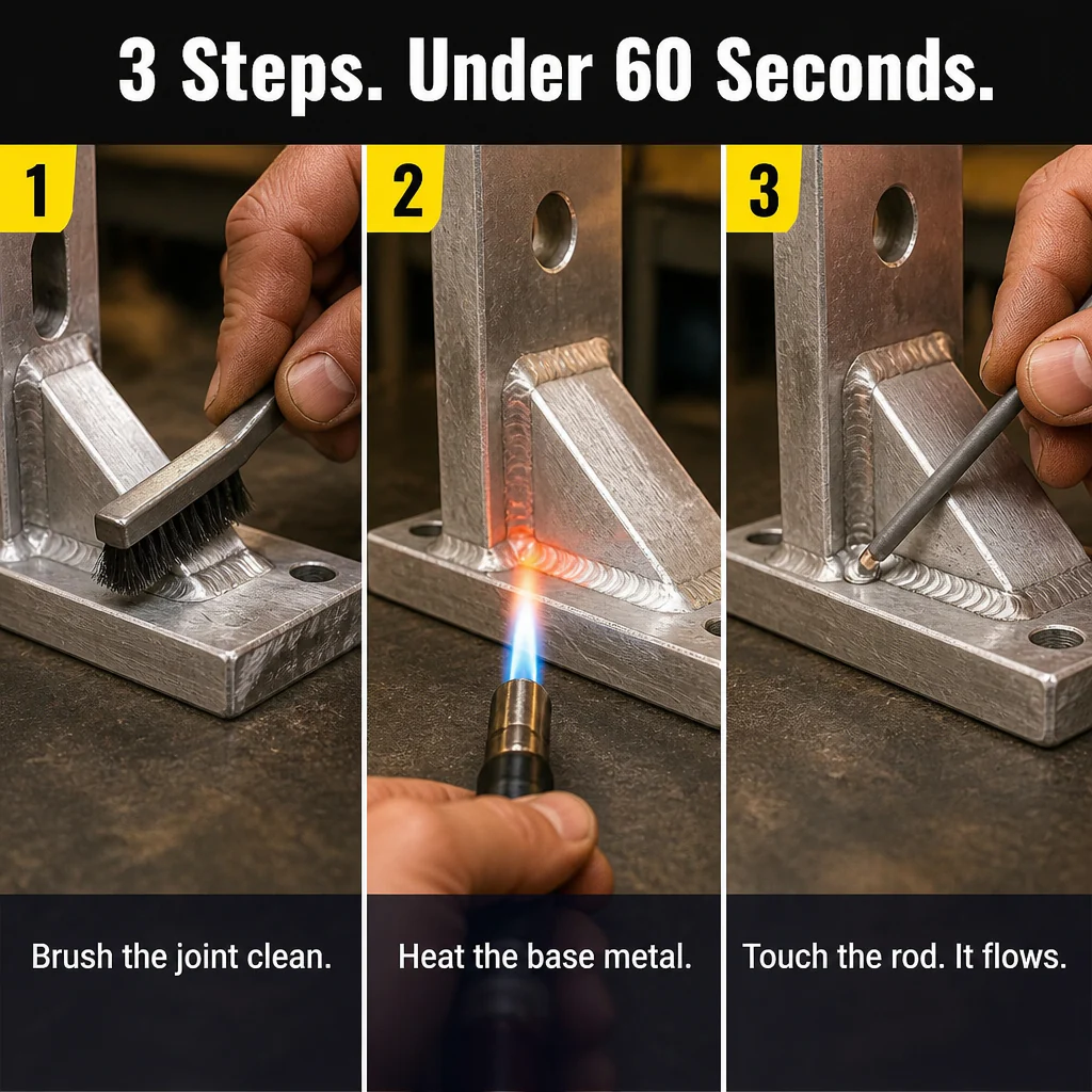 FlowForge™ — Patch Cracked Aluminum, Copper or Steel With Just a Lighter - Image 4