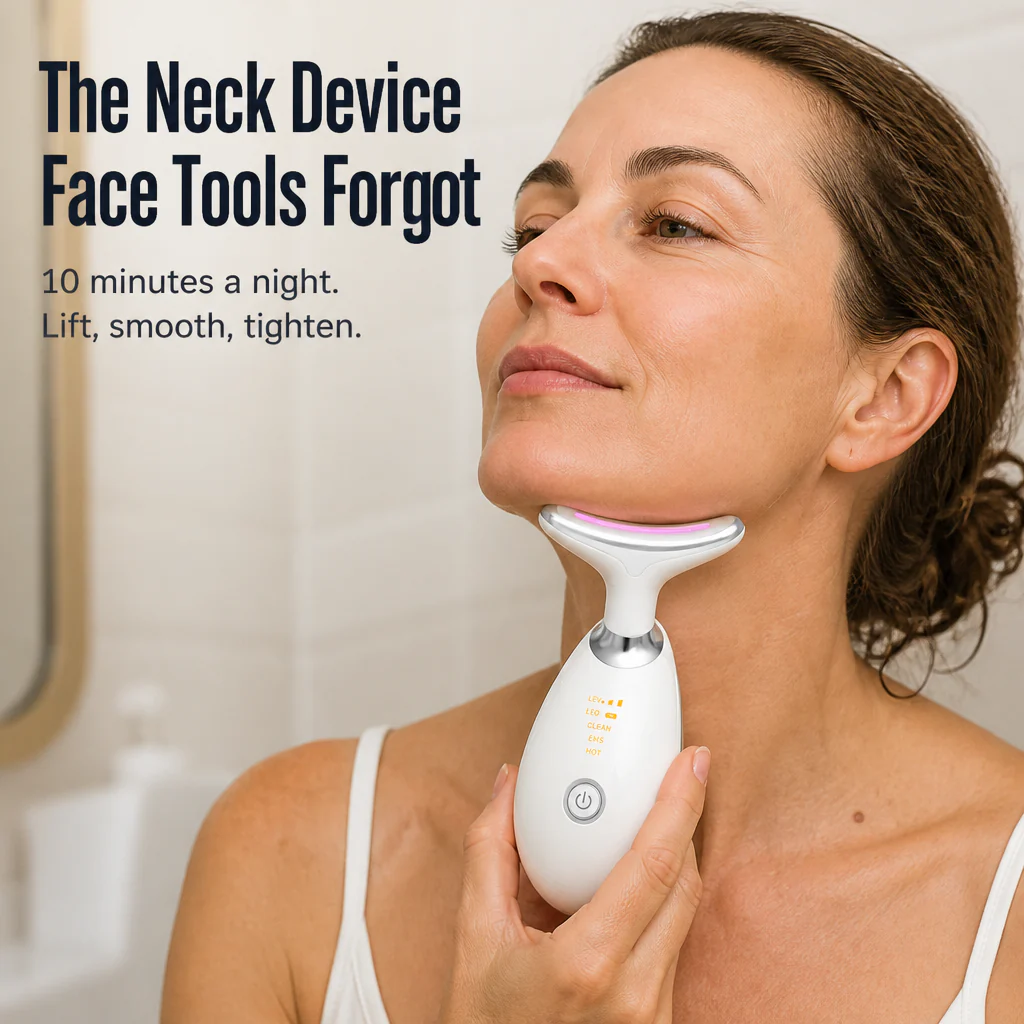 RadiVive™ — Treat Tech-Neck Lines and Sagging Jawline in 10 Minutes a Day