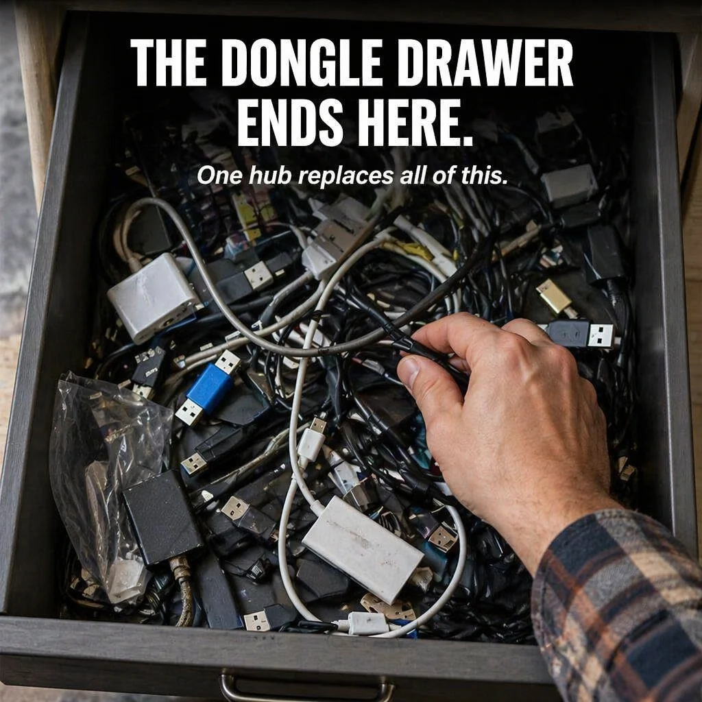 RamixPro™ — Plug In Everything With One Hub and End the Dongle Mess - Image 2