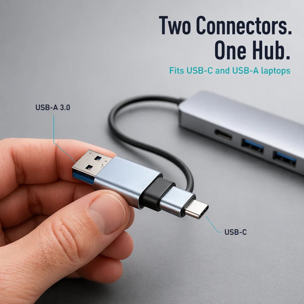 RamixPro™ — Plug In Everything With One Hub and End the Dongle Mess - Image 3