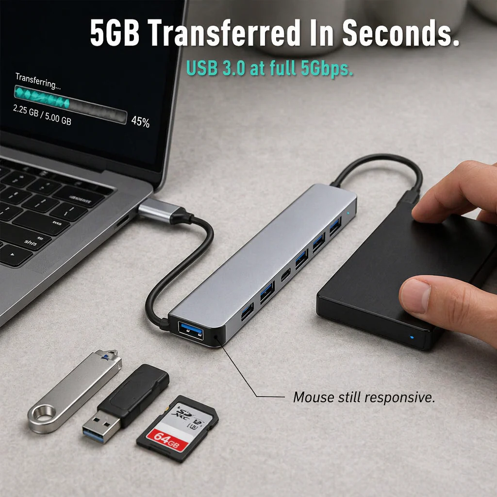 RamixPro™ — Plug In Everything With One Hub and End the Dongle Mess - Image 4