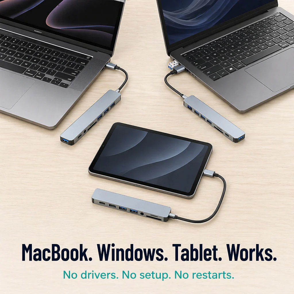 RamixPro™ — Plug In Everything With One Hub and End the Dongle Mess - Image 6