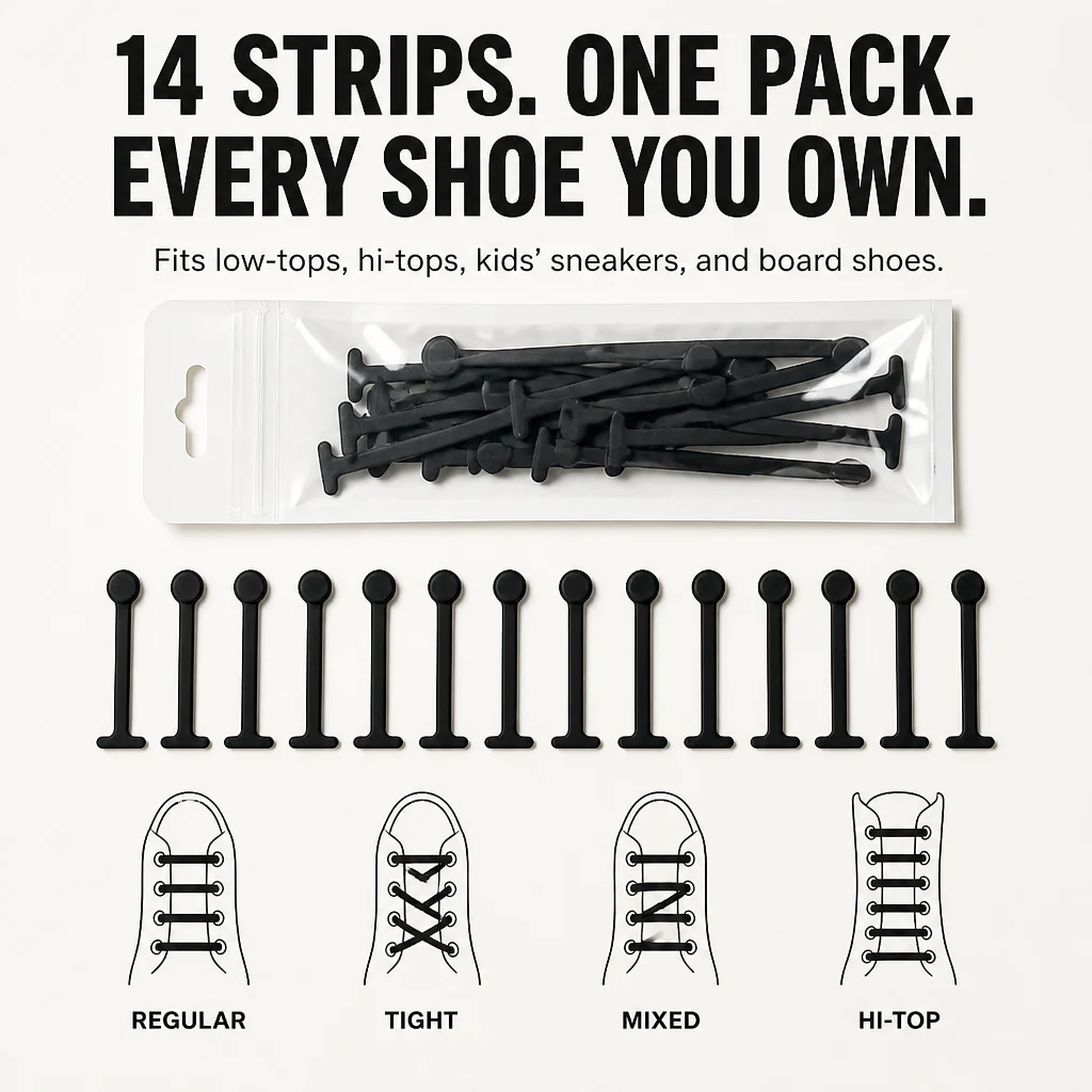 RamoraLace™ — Tie Once and Turn Any Sneaker Into a Slip-On for Life - Image 5