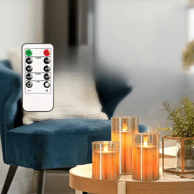 Realistic LED Candle Set - Image 3
