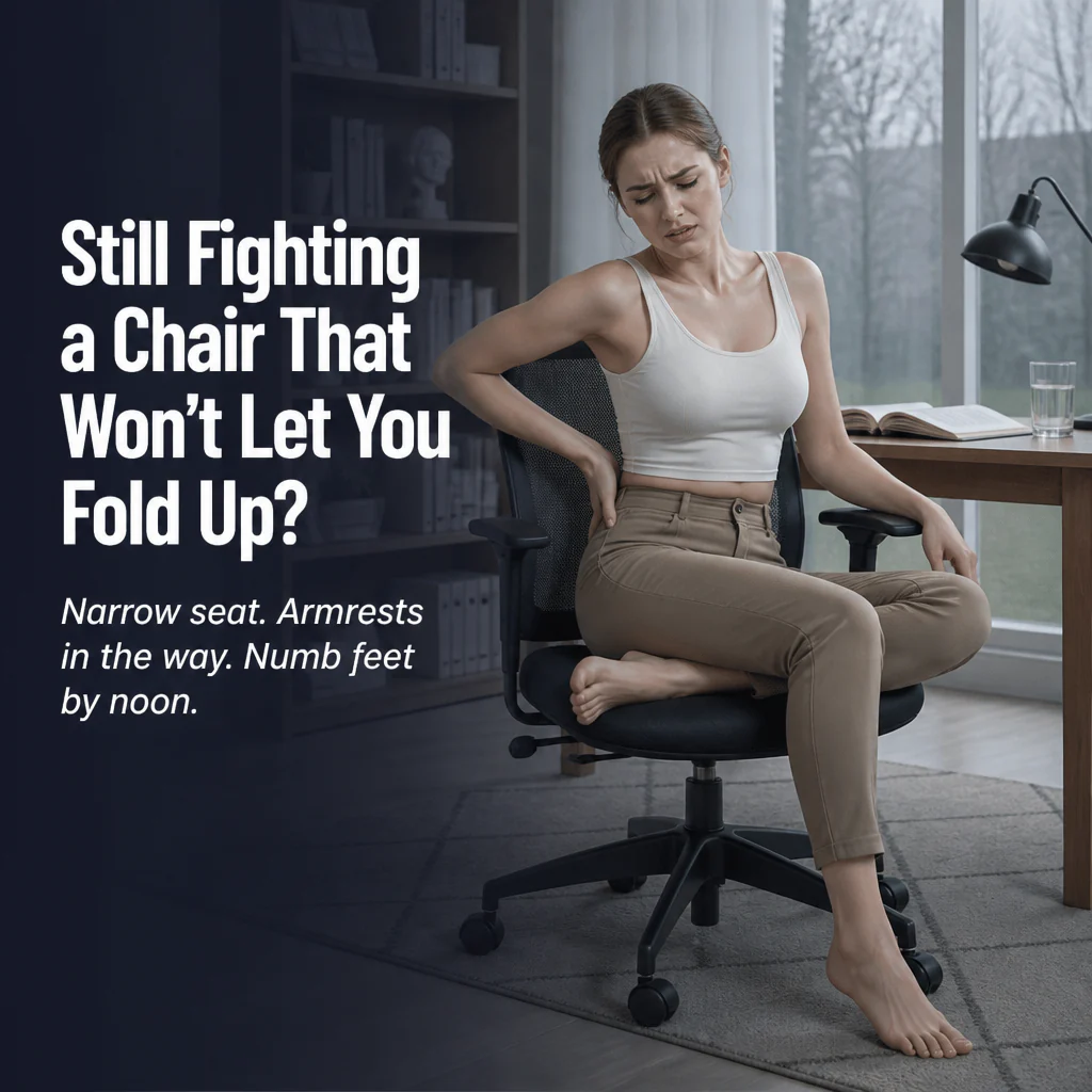 RevitaSeat™ — Sit Cross-Legged at Your Desk Without Crushing Your Hips - Image 2