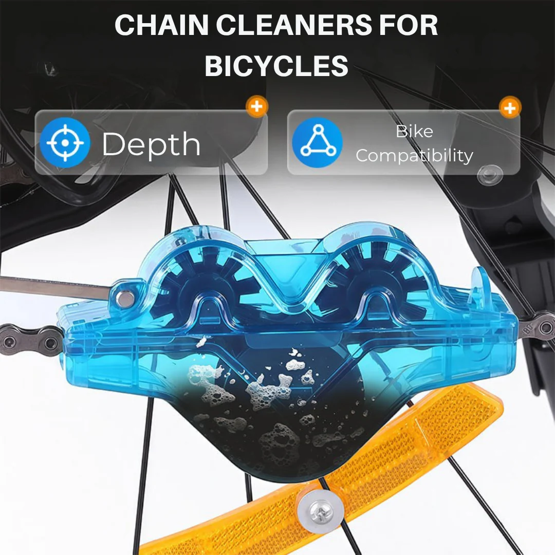 RevitaSpin™ — Effortless Chain Cleaning for Smoother, Quieter Rides Every Time