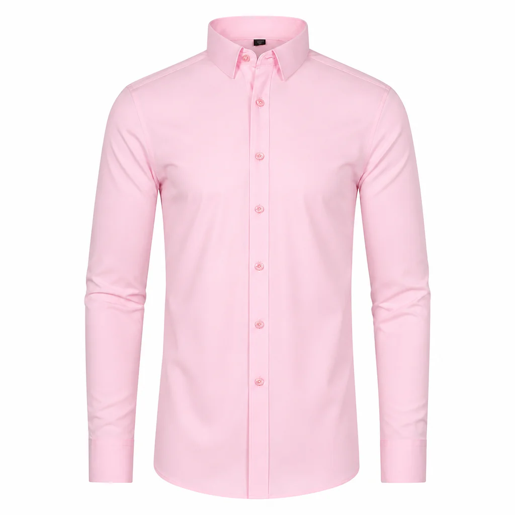 RevoStretch™ – Sleek Stretch Button-Down Shirt with Wrinkle-Free Silky Finish - Image 10