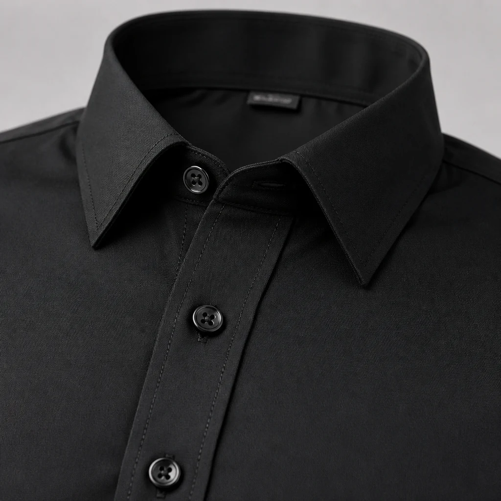 RevoStretch™ – Sleek Stretch Button-Down Shirt with Wrinkle-Free Silky Finish - Image 4