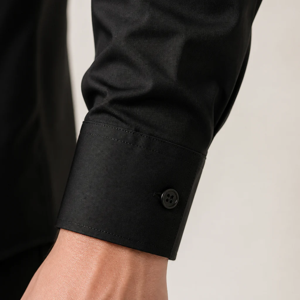 RevoStretch™ – Sleek Stretch Button-Down Shirt with Wrinkle-Free Silky Finish - Image 5