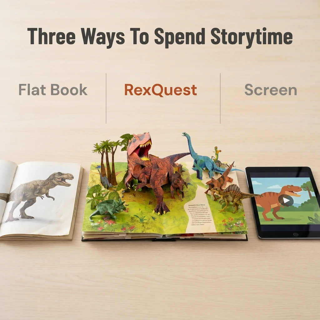 RexQuest™ — Get Your Dino-Obsessed Kid Reading Until The Book Falls Apart - Image 7