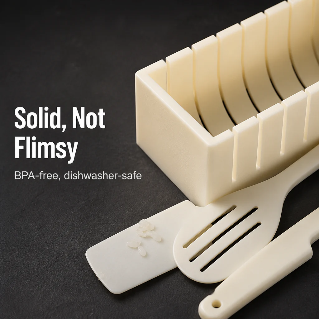 RollMaster™ — Press Restaurant-Tight Sushi Rolls and Slice Even Pieces Every Time - Image 4