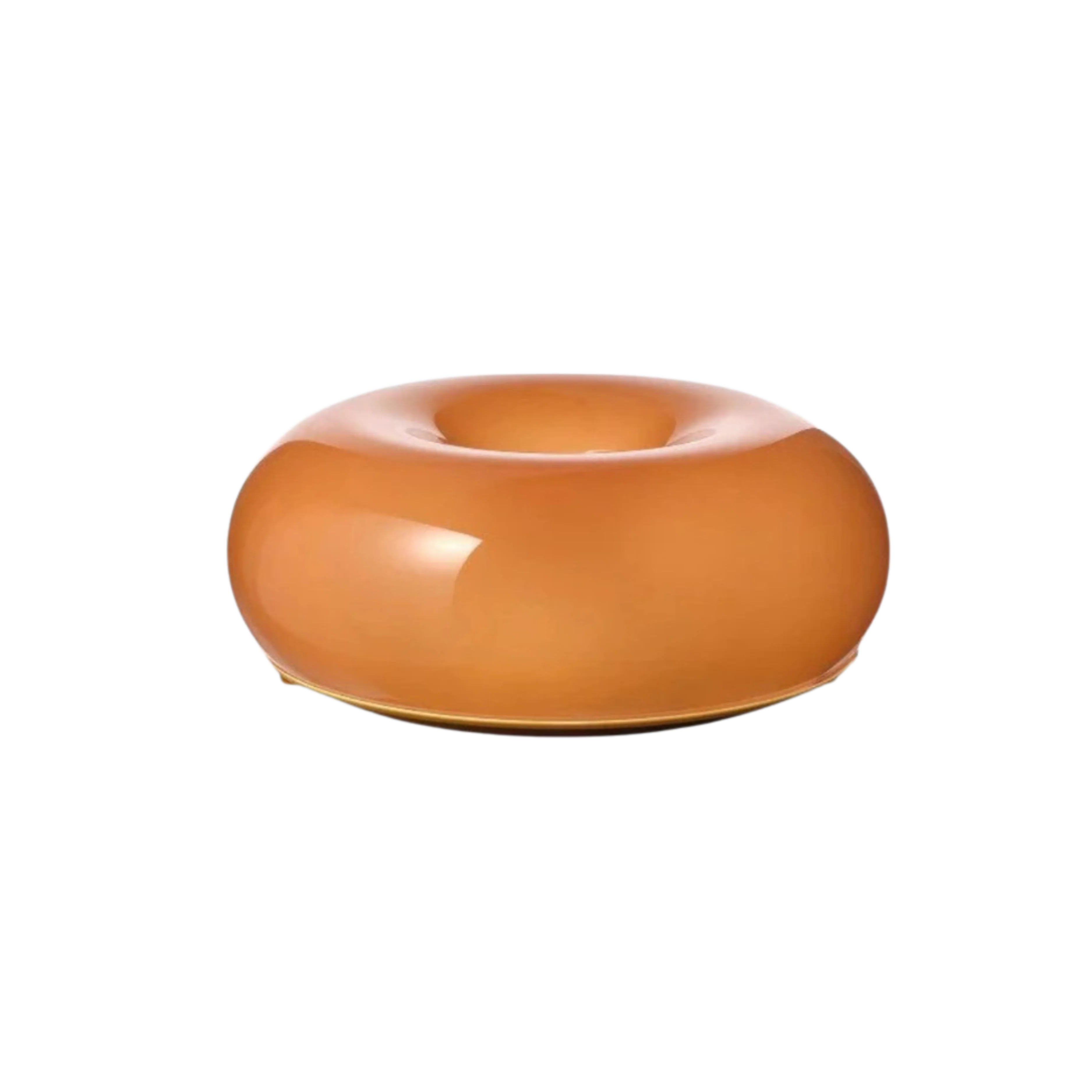 Round Donut-Shaped Table Lamp with Gentle LED Illumination - Image 2
