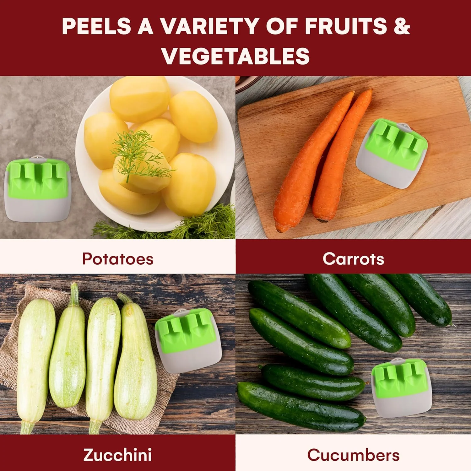 Safe Grip Peeler for Worry-Free Kitchen Moments - Image 5