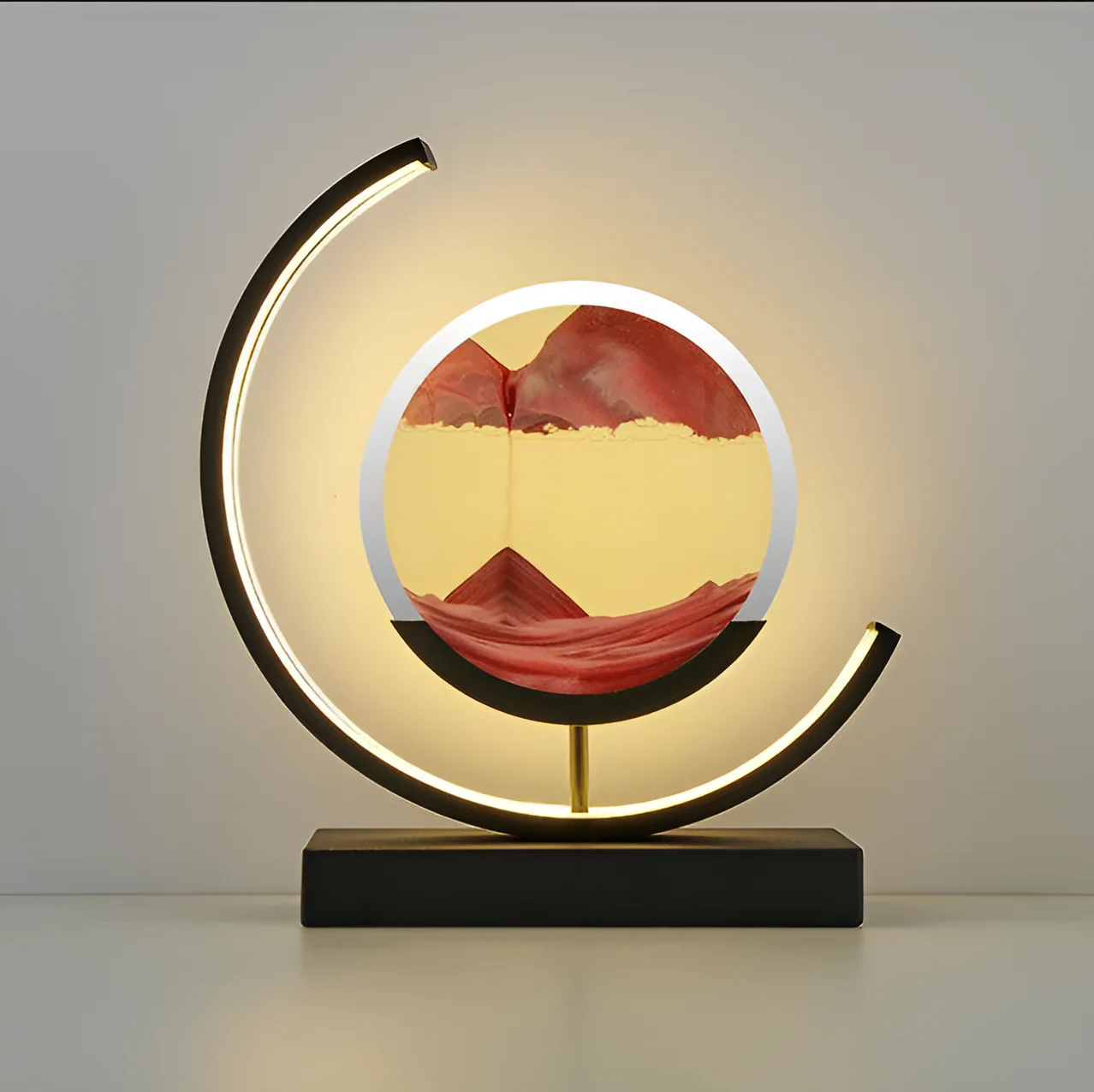 Sand Glow LED Illuminated Sand Lamp - Image 4